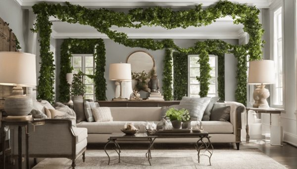 10 astuces pour utiliser des faux lierres dans votre déco