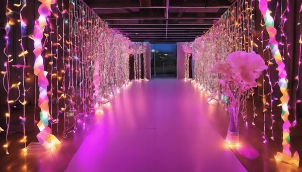 Idées créatives pour une ambiance éblouissante avec des lumières multicolores