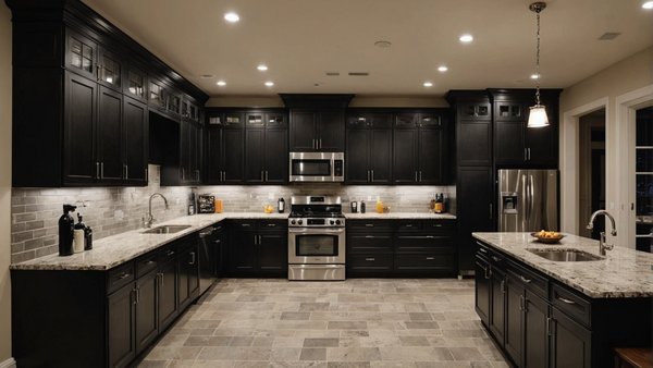 Quel éclairage sous-meuble choisir pour une cuisine aux meubles sombres ?