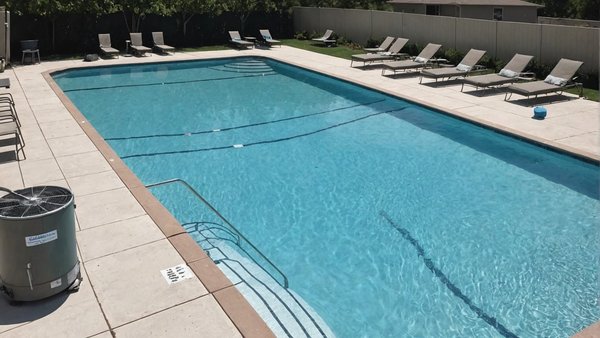 Quelle est la meilleure façon d'automatiser l'ajout de produits chimiques dans une piscine de grande taille?