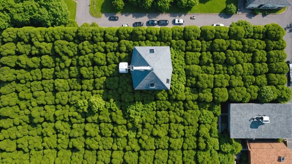 Démoussage toiture et nettoyage façade : l'avenir est par drone