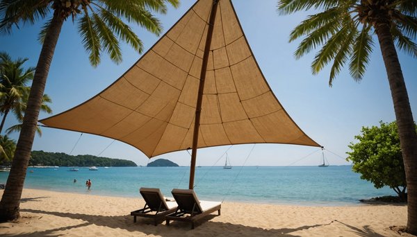 Misez sur la voile d'ombrage pour un été réussi